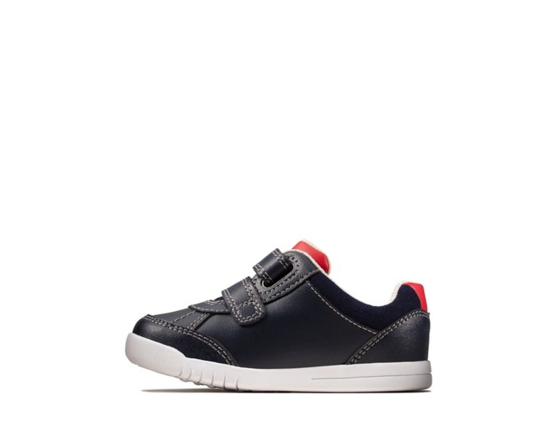 Clarks Emery Sky Casual Shoes Toddler Shoes Navy Girls - India P0D9796-J3