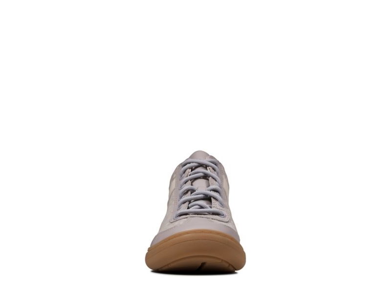Clarks Flash Twist Walking Shoes Boots Grey Girls - India L0J1236-X3