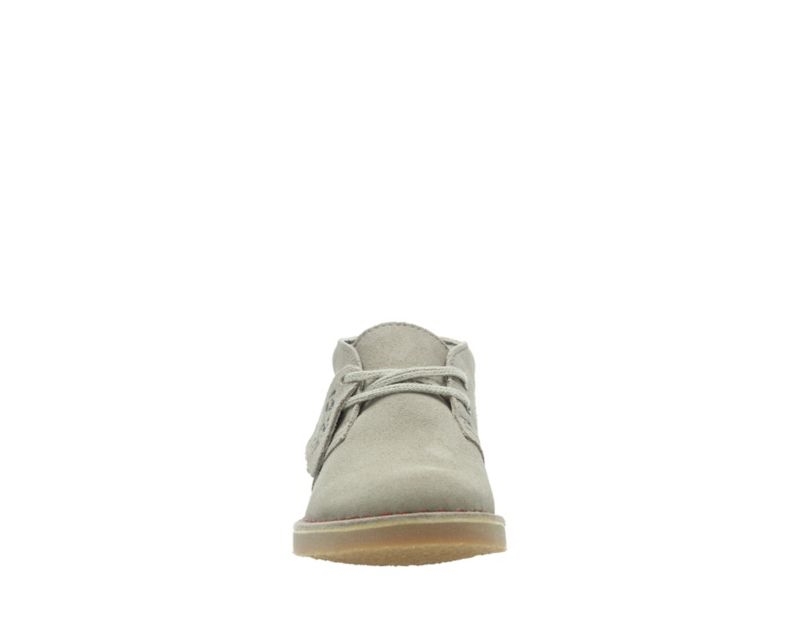 Clarks Iconic Desert Boots Beige Girls - India C8O5690-O8
