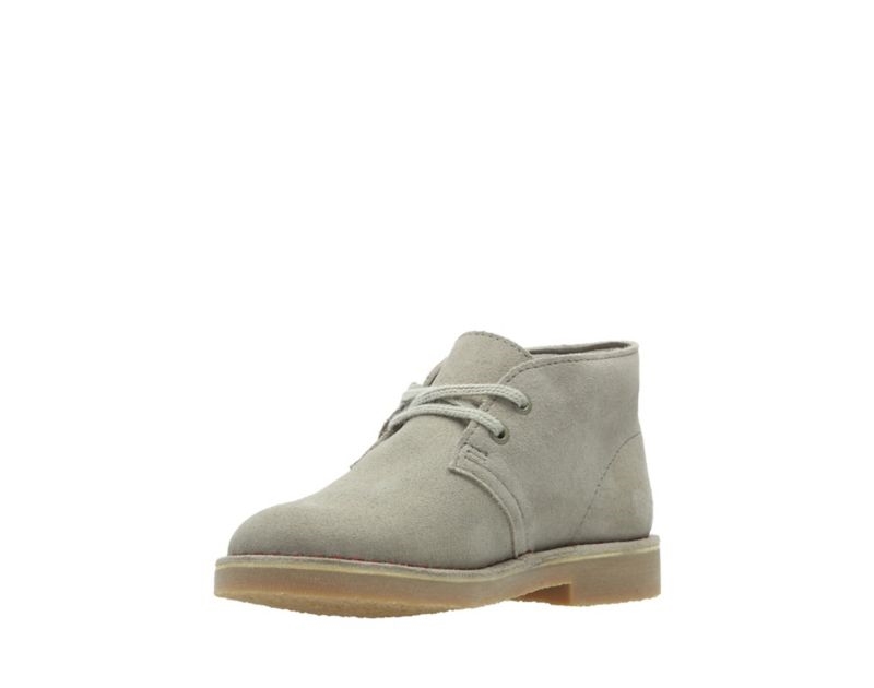 Clarks Iconic Desert Boots Beige Girls - India C8O5690-O8