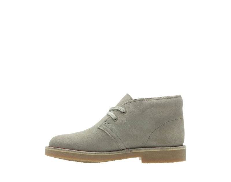 Clarks Iconic Desert Boots Beige Girls - India C8O5690-O8
