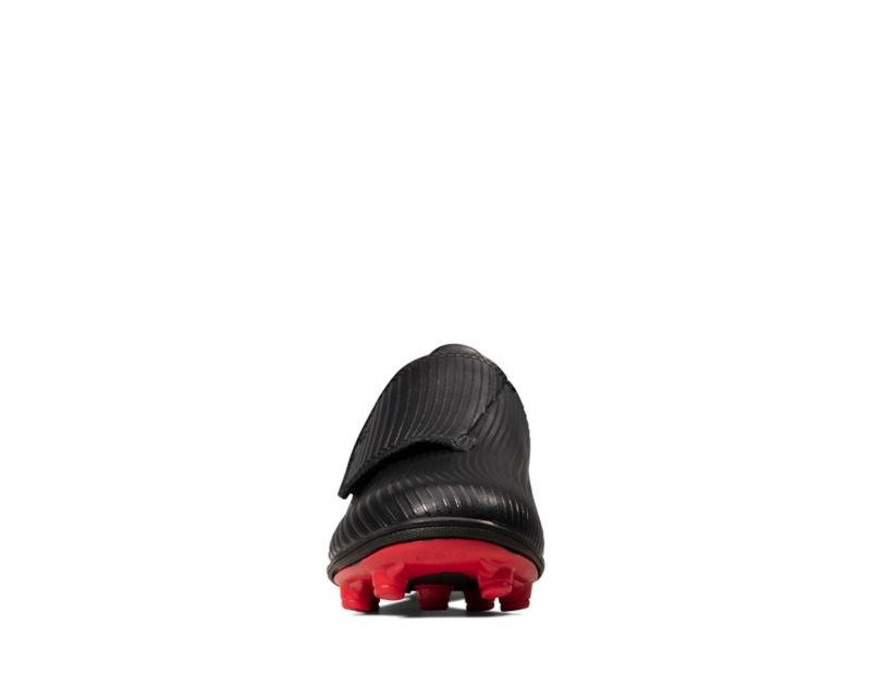 Clarks Kinetic Run Trainers Black Girls - India F6T6580-W5