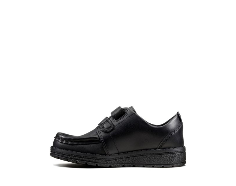 Clarks Mendip Bright School Shoes Toddler Shoes Black Girls - India E9Y4461-P9