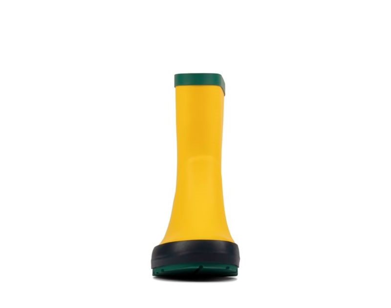 Clarks Mudder Run Wellies Toddler Shoes Yellow Girls - India K7O6598-Q2