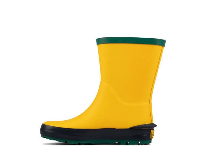 Clarks Mudder Run Wellies Yellow Girls - India Q9O2153-B4