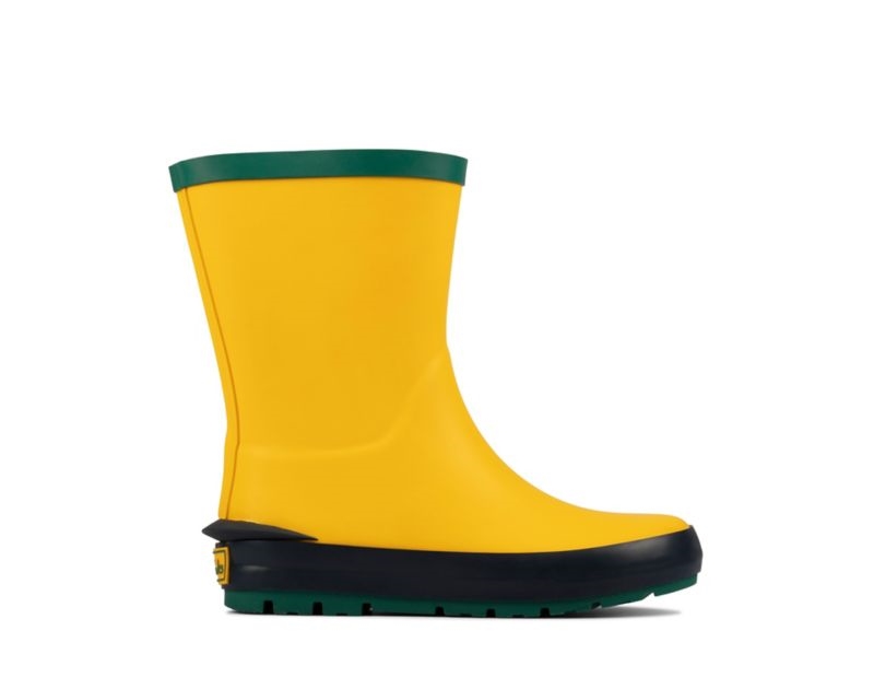 Clarks Mudder Run Wellies Yellow Girls - India Q9O2153-B4
