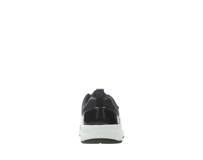 Clarks Orbit Ride Trainers Black Girls - India Q5F7866-T5