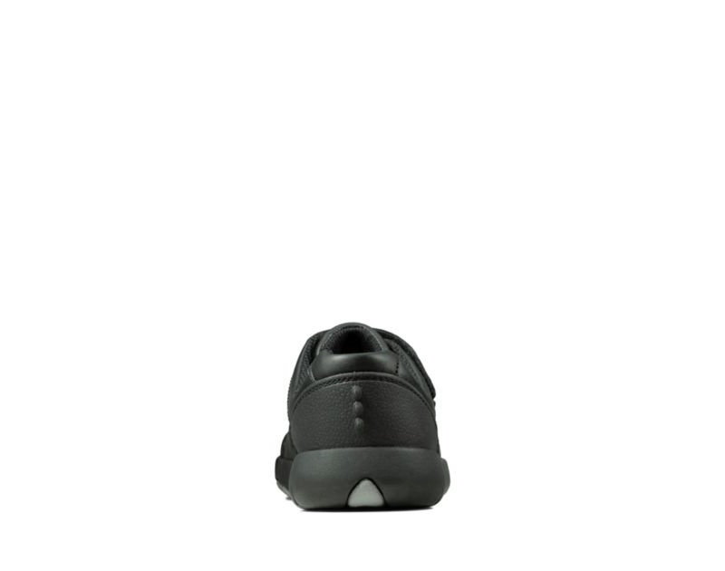 Clarks Rex Pace Trainers Toddler Shoes Black Girls - India T9I1386-E0