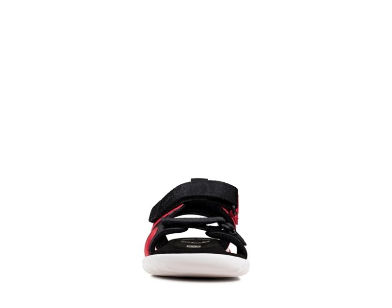 Clarks Rocco Tide Sandals Red Girls - India K3Q1285-X2