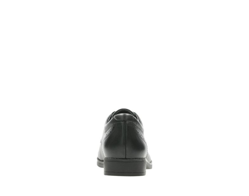 Clarks Sami Walk School Shoes Black Girls - India R3F1250-D6