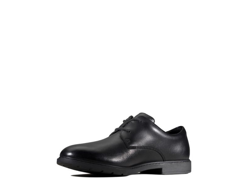 Clarks Scala Loop School Shoes Black Girls - India T7J4212-J5