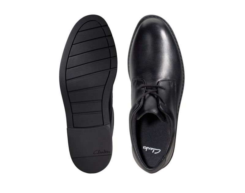 Clarks Scala Loop School Shoes Black Girls - India T7J4212-J5