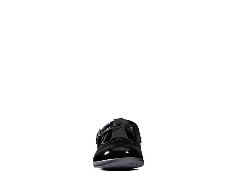 Clarks Scala Seek School Shoes Toddler Shoes Black Girls - India P6Y6945-Q7