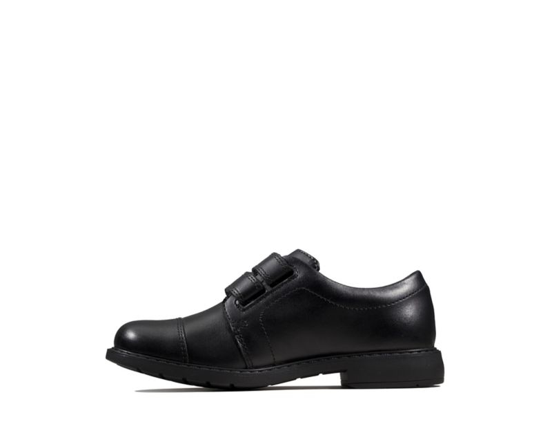 Clarks Scala Skye School Shoes Black Girls - India T8O1920-Z6