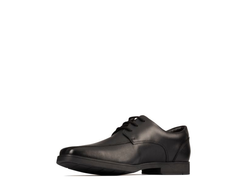 Clarks Scala Step School Shoes Black Girls - India Y3Q3129-H0
