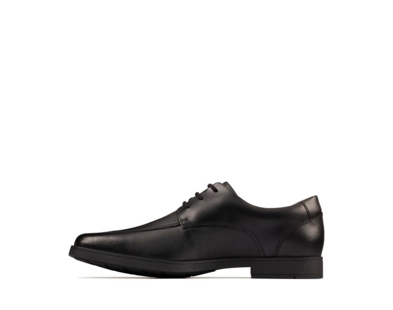 Clarks Scala Step School Shoes Black Girls - India Y3Q3129-H0