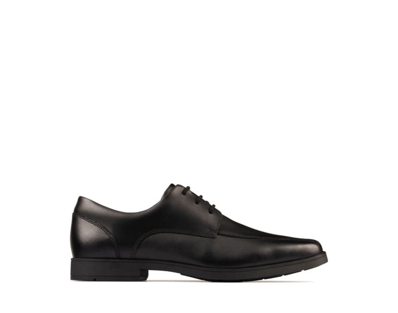 Clarks Scala Step School Shoes Black Girls - India Y3Q3129-H0