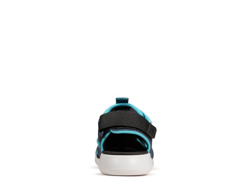 Clarks Scape Surf Sandals Navy Girls - India H0K8261-C9