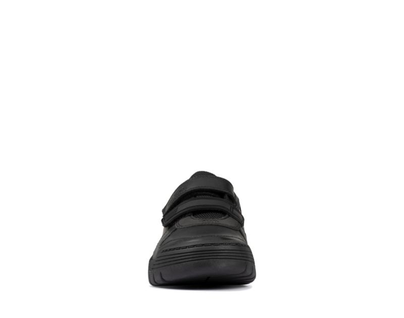 Clarks Scooter Speed School Shoes Black Girls - India O1I7801-B2
