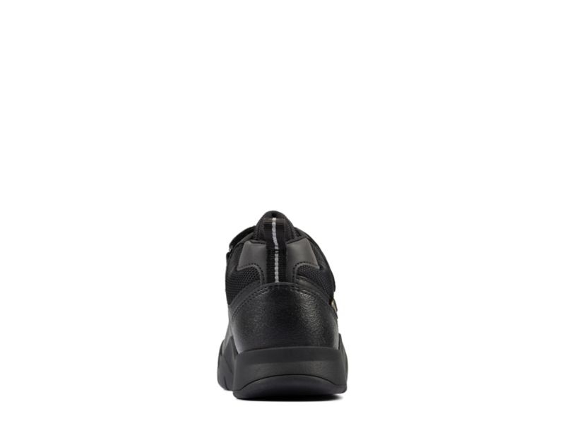 Clarks Scooter Up Gore-tex Outdoor Boots Black Girls - India R2B9675-C6