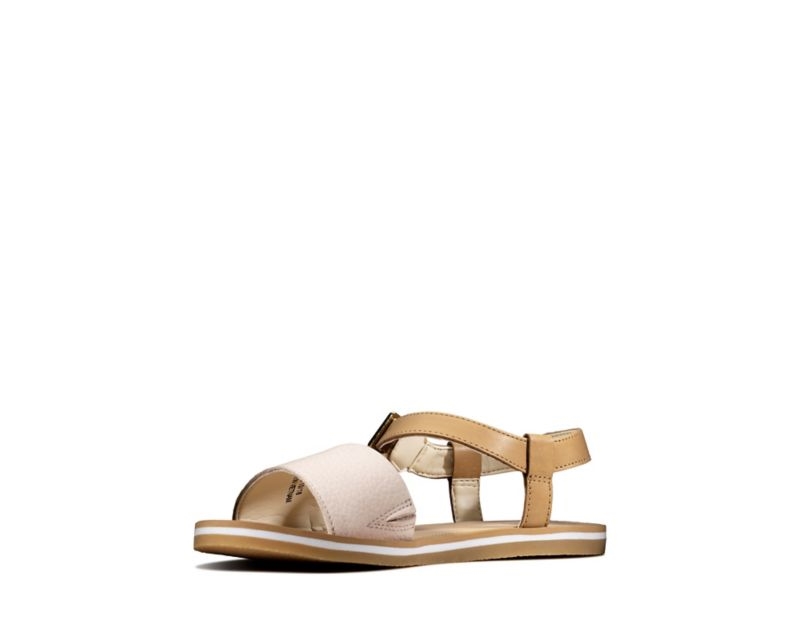 Clarks Skylark Hope Sandals Pink Girls - India L5G2368-U6