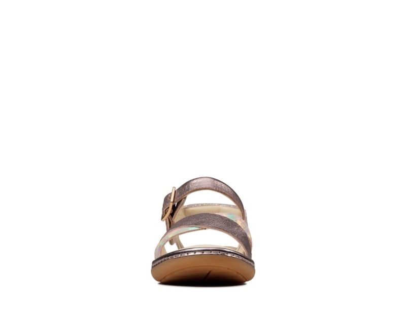 Clarks Skylark Pure Sandals Pink Girls - India P7U8211-F5
