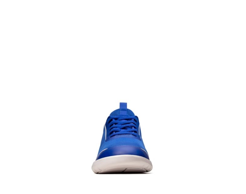 Clarks Suburb Spark Trainers Blue Girls - India F8E3227-H7