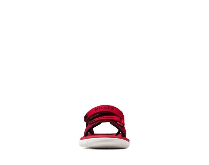 Clarks Surfing Glove Sandals Red Girls - India T7M3264-F9