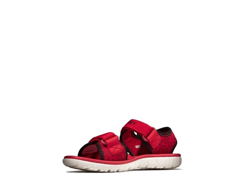 Clarks Surfing Glove Sandals Red Girls - India T7M3264-F9