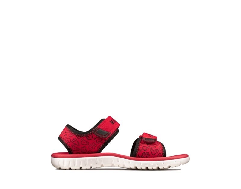 Clarks Surfing Glove Sandals Red Girls - India T7M3264-F9