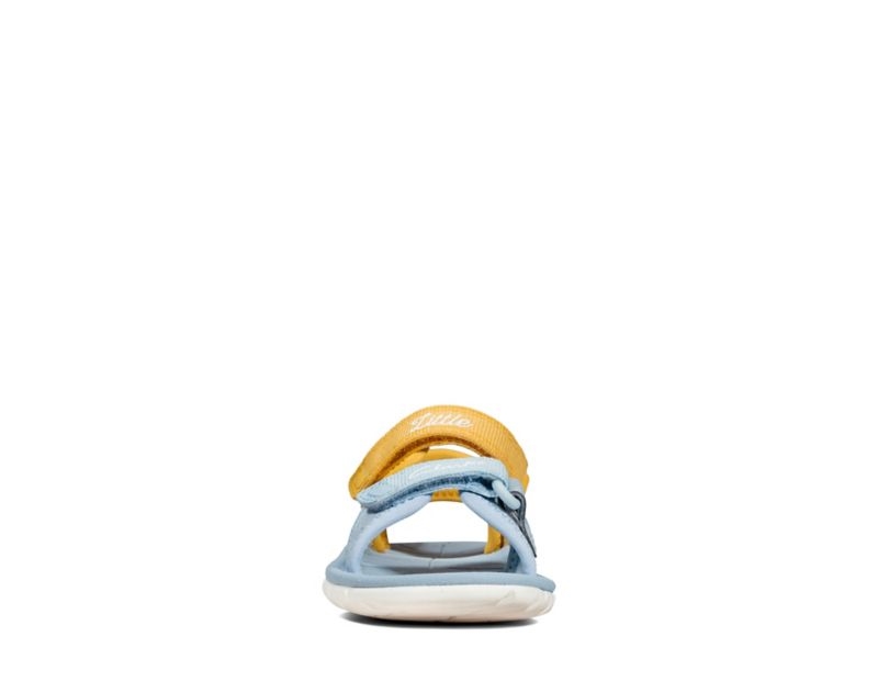 Clarks Surfing Sea Sandals Yellow Girls - India D9Q3770-H8