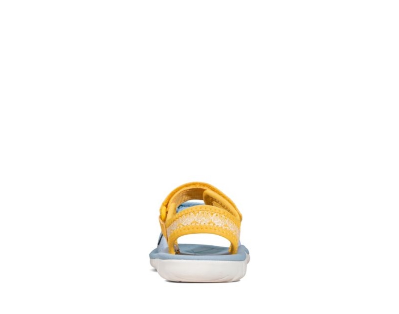 Clarks Surfing Sea Sandals Yellow Girls - India D9Q3770-H8