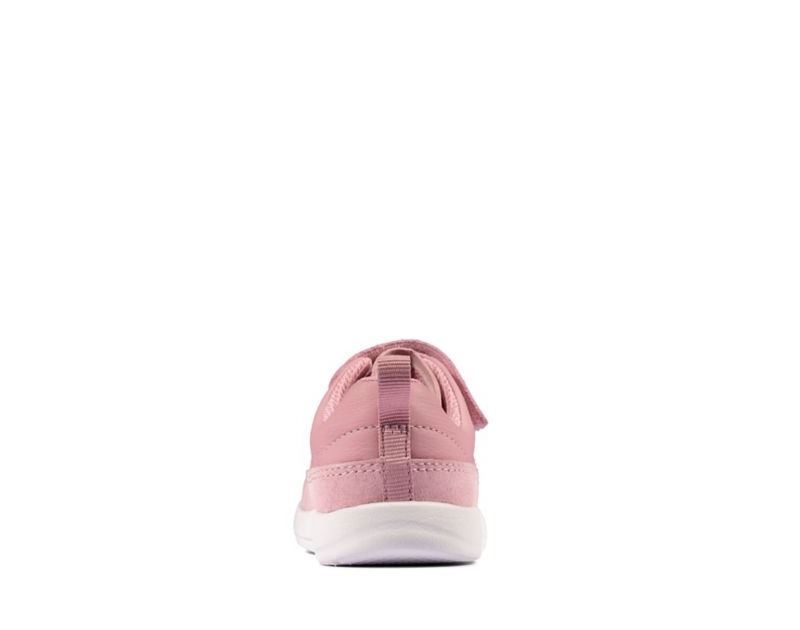 Clarks Tri Craft Trainers Toddler Shoes Pink Girls - India D0Q4601-T4