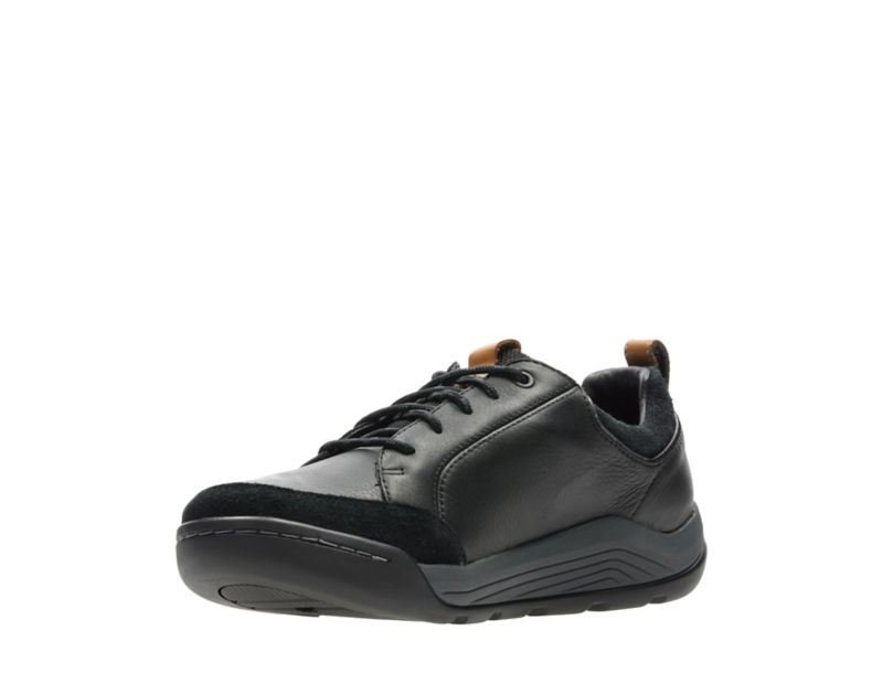 Clarks Ashcombe Bay Gore-tex Trainers Black Men - India F9I0453-J1