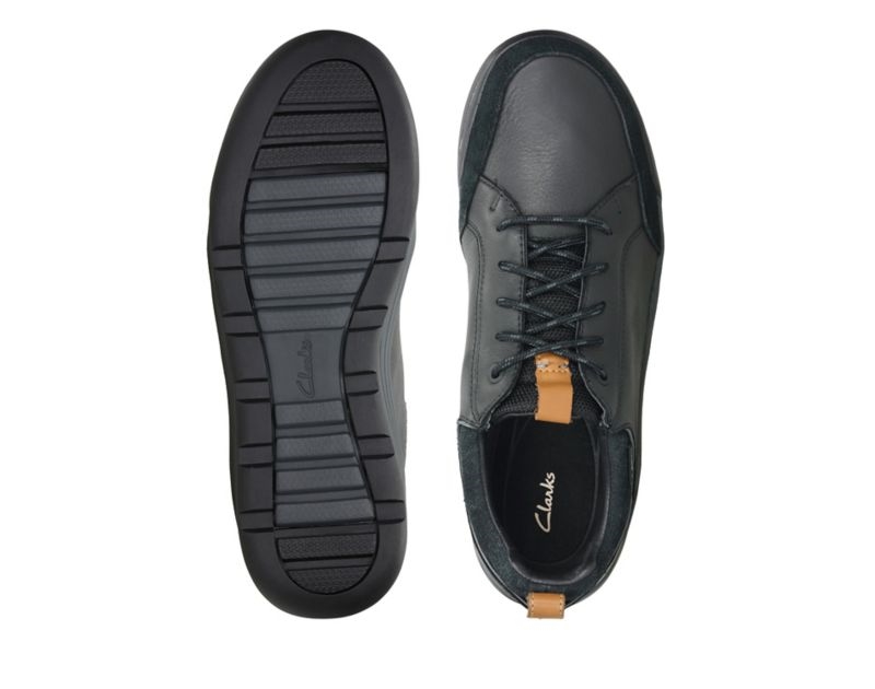 Clarks Ashcombe Bay Gore-tex Trainers Black Men - India F9I0453-J1