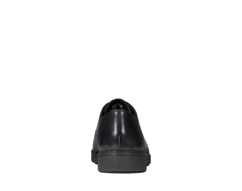 Clarks Ashcroft Plain Derby Shoes Black Shoes Black Men - India E3N1583-O2