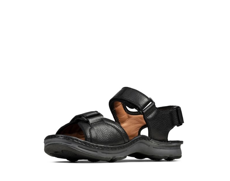 Clarks Atl Part Sandals Black Men - India Z1U9546-L1