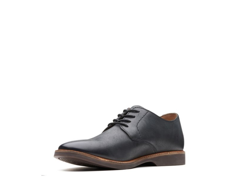 Clarks Atticus Lace Derby Shoes Black Shoes Black Men - India T5O2380-C2