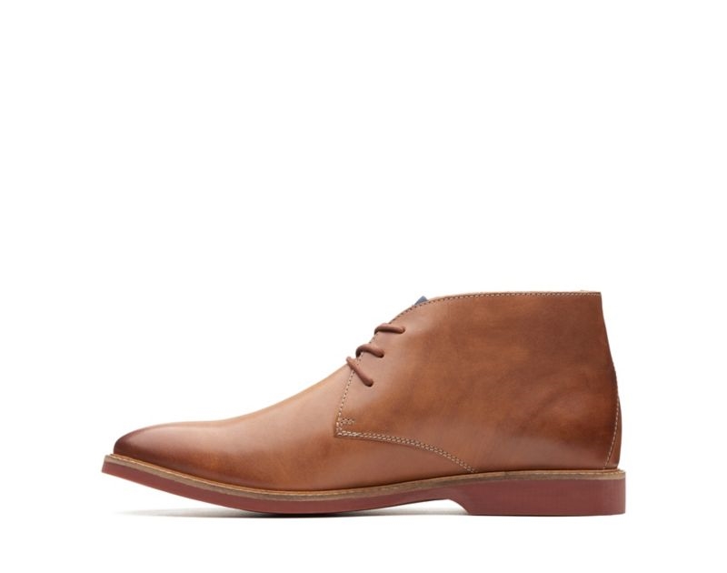 Clarks Atticus Limit Desert Boots Brown Men - India T1B0746-C0