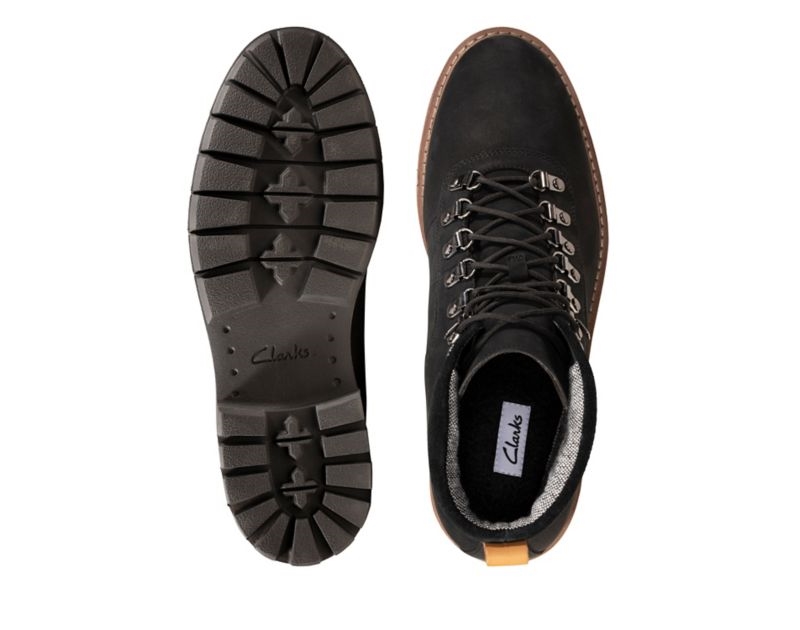 Clarks Batcombe Alp Gore-tex Outdoor Boots Black Men - India L3G6947-G8