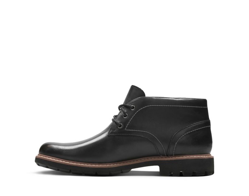 Clarks Batcombe Lo Boots Desert Boots Black Men - India P5L5154-Z3