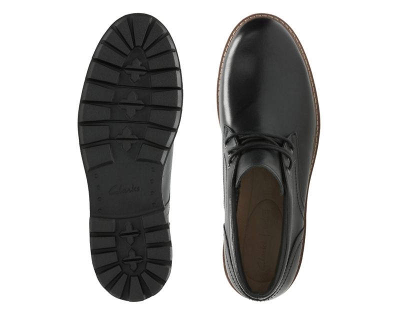 Clarks Batcombe Lo Boots Desert Boots Black Men - India P5L5154-Z3