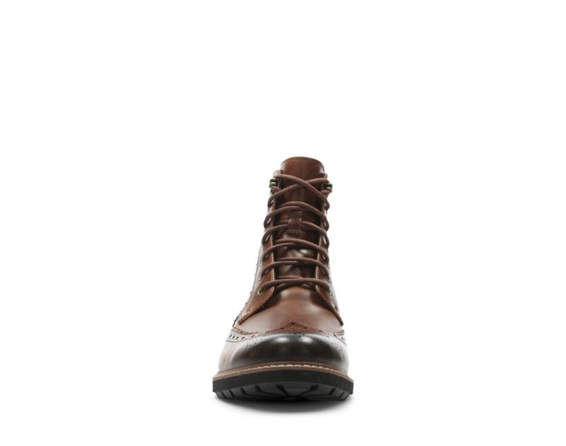 Clarks Batcombe Lord Boots Outdoor Boots Dark Brown Men - India H0P7367-U1