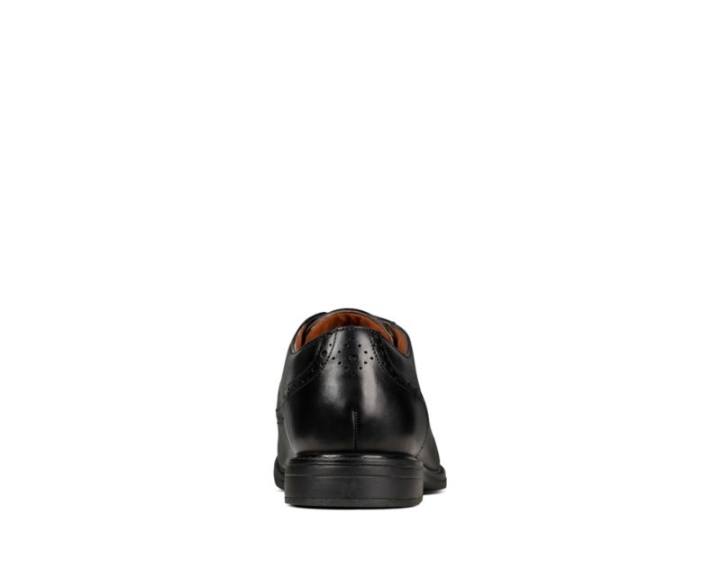 Clarks Beckfield Limit Brogues Black Shoes Black Men - India Q3U3783-M1