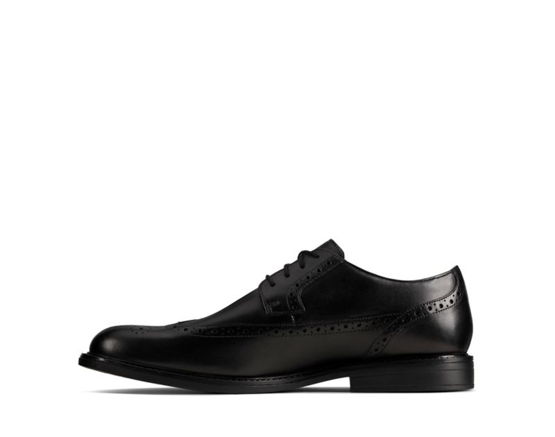 Clarks Beckfield Limit Brogues Black Men - India S3V8502-L2