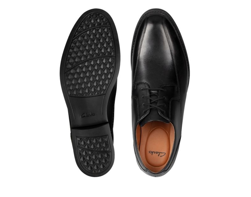 Clarks Beckfield Over Derby Shoes Black Shoes Black Men - India O9R6116-A3
