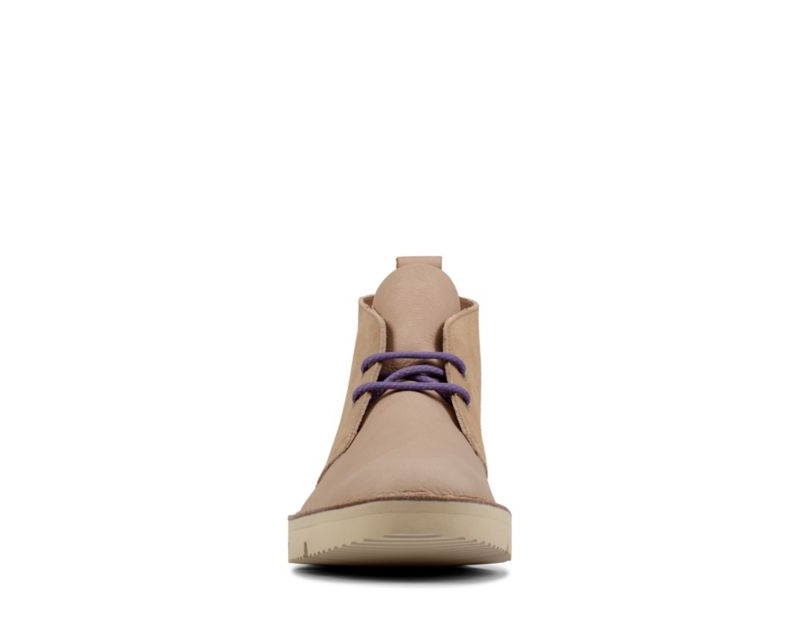 Clarks Chunky Desert Boots Beige Men - India E8C9285-K7