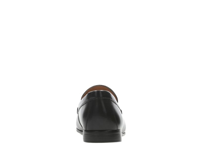 Clarks Claude Lane Loafers Black Men - India Y8K1416-E4