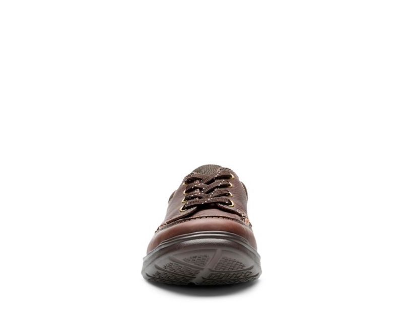 Clarks Cotrell Edge Casual Shoes Wide Fit Shoes Brown Men - India J2H5788-G3
