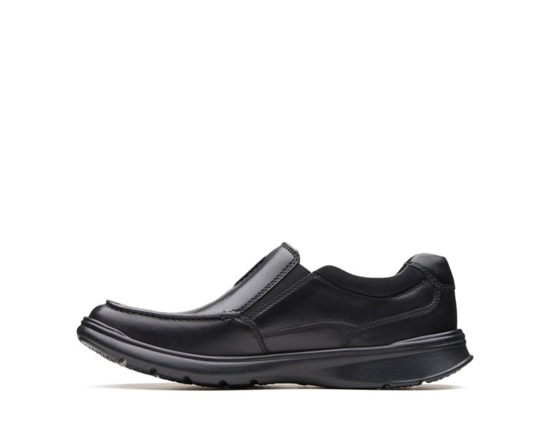 Clarks Cotrell Free Casual Shoes Wide Fit Shoes Black Men - India Z7U0025-X1